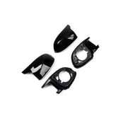 M STYLE GLOSS BLACK MIRROR CAPS FOR BMW G01 X3 G02 X4 G05 X5 G06 X6 G07 X7