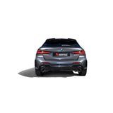 AKRAPOVIC SLIP-ON LINE EXHAUST SYSTEM FOR BMW F40 M135i (TITANIUM)