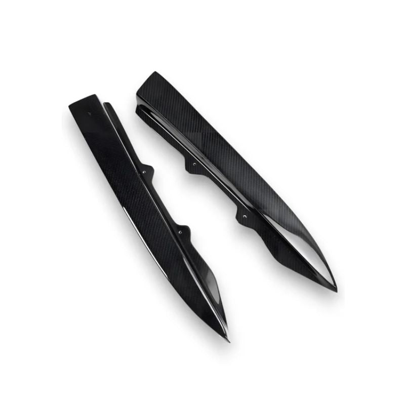 CARBON FIBER REAR SPLITTERS FOR BMW F30 3 SERIES – OPEN THROTTLE