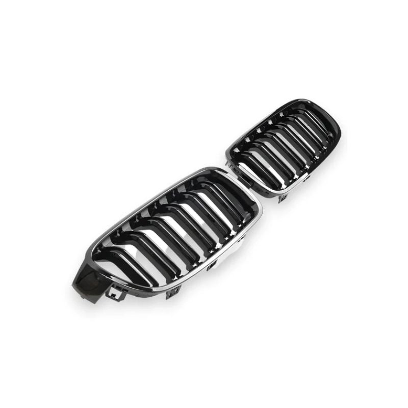 GLOSS BLACK FRONT GRILLES FOR BMW F30/F31/F35 3 SERIES