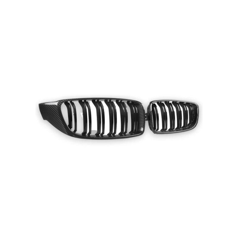 CARBON FIBRE FRONT GRILLES FOR BMW F32/F33/F36 4 SERIES (2013-2020)
