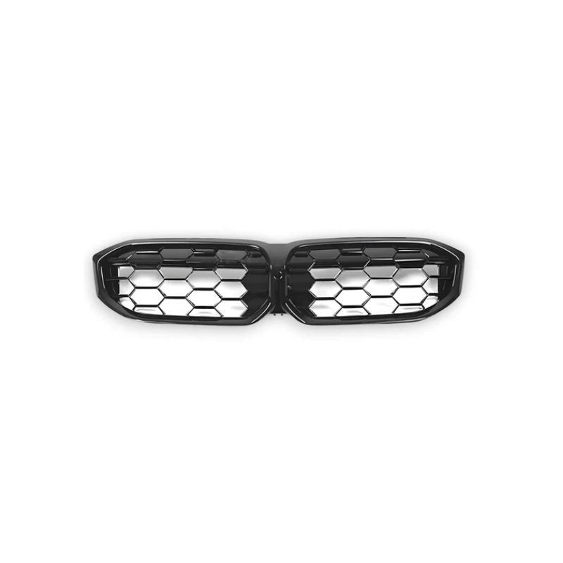 GLOSS BLACK / SILVER FRONT GRILLE FOR BMW G20/G21 3 SERIES LCI