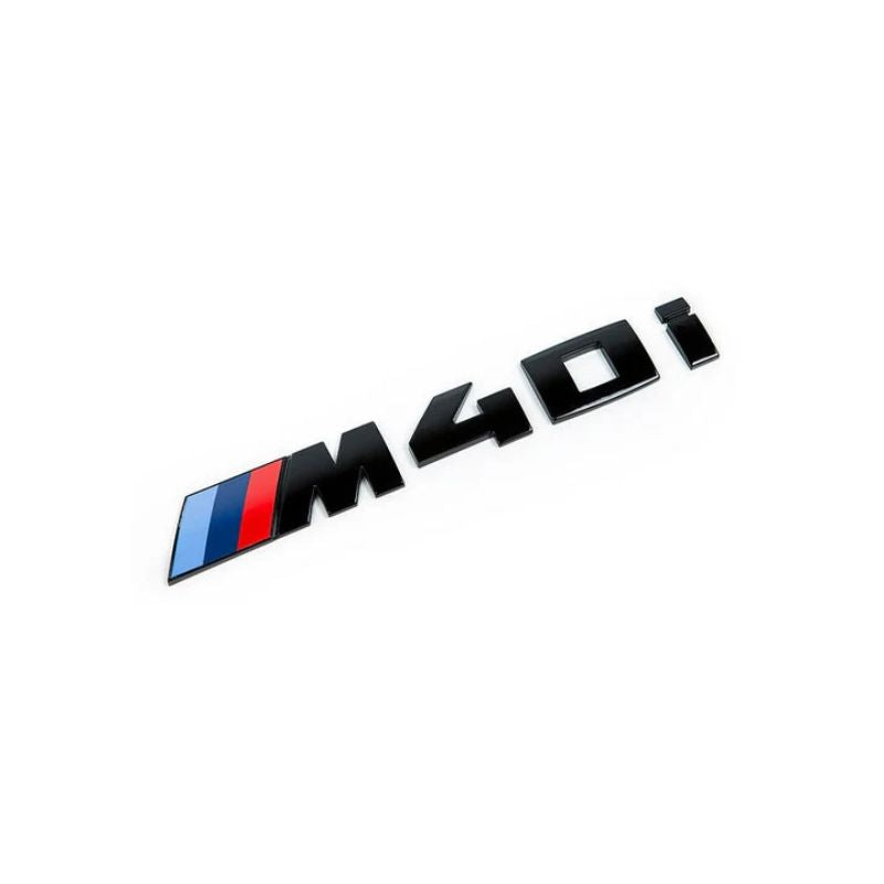 GLOSS BLACK TRUNK EMBLEM FOR BMW G02 X4 M40i