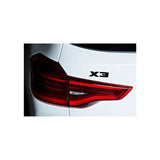 GLOSS BLACK TRUNK EMBLEM FOR BMW G01 G45 F25 X3