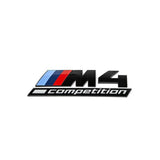 GLOSS BLACK TRUNK EMBLEM FOR BMW F82 F83 G82 G83 M4 COMPETITION