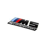 GLOSS BLACK TRUNK EMBLEM FOR BMW F90 M5 COMPETITION