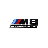 GLOSS BLACK TRUNK EMBLEM FOR BMW F92 M8 COMPETITION