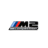 GLOSS BLACK TRUNK EMBLEM FOR BMW F87 M2 COMPETITION