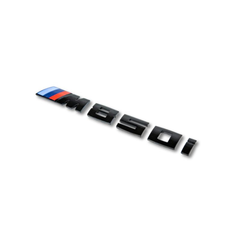 GLOSS BLACK TRUNK EMBLEM FOR BMW G15 M850i