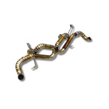 VALVETECH™ AUDI R8 TYPE 4S GOLD RACING TITANIUM CATBACK EXHAUST SYSTEM