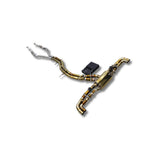 VALVETECH™ AUDI RSQ8 F1 GOLD TITANIUM VALVED CATBACK EXHAUST SYSTEM