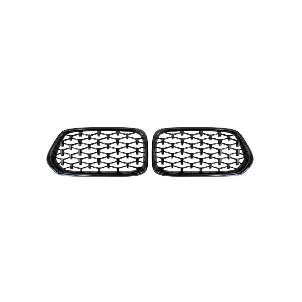 DIAMOND STYLE GLOSS BLACK GRILLE FOR BMW F39 X2