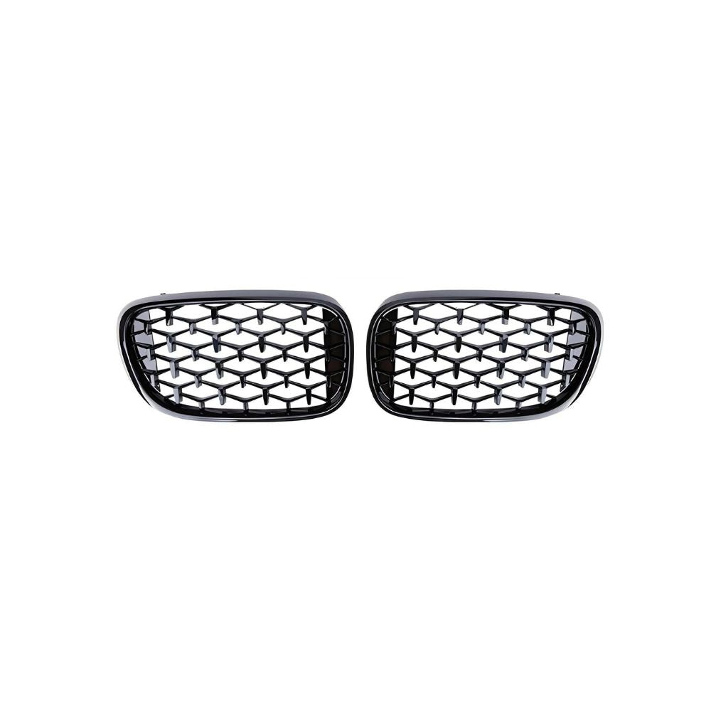 DIAMOND STYLE GLOSS BLACK GRILLE FOR BMW G11 G12 7 SERIES
