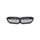 DIAMOND STYLE GLOSS BLACK GRILLE FOR BMW G20 G21 3 SERIES PRE-LCI