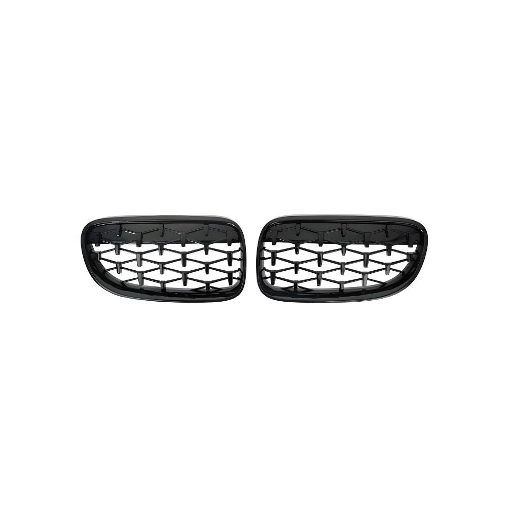 DIAMOND STYLE GLOSS BLACK GRILLE FOR BMW E92 E93 3 SERIES M3