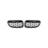 DIAMOND STYLE GLOSS BLACK GRILLE FOR BMW E90 E91 3 SERIES