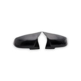 GLOSS BLACK / CARBON PRINT MIRROR CAPS FOR BMW 1/2/3/4 SERIES F20/F22/F30/F32