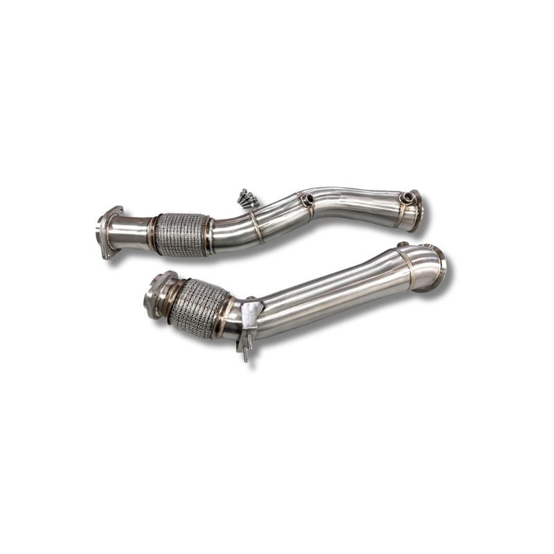 BMW F97 F98 X3M X4M CATLESS DOWNPIPES