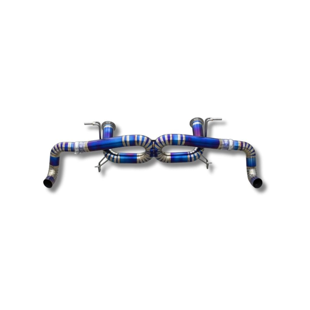 VALVETECH™ AUDI R8 TYPE 4S RACING TITANIUM CATBACK EXHAUST SYSTEM