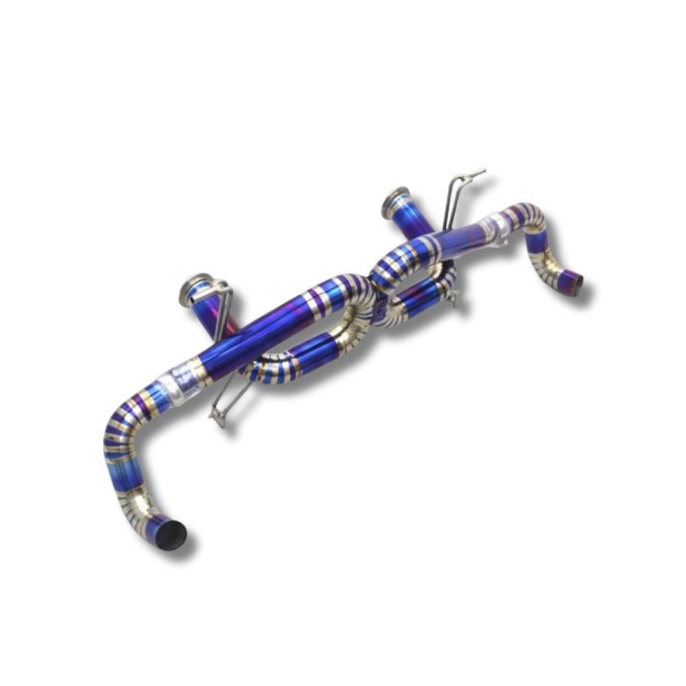 VALVETECH™ AUDI R8 TYPE 4S RACING TITANIUM CATBACK EXHAUST SYSTEM