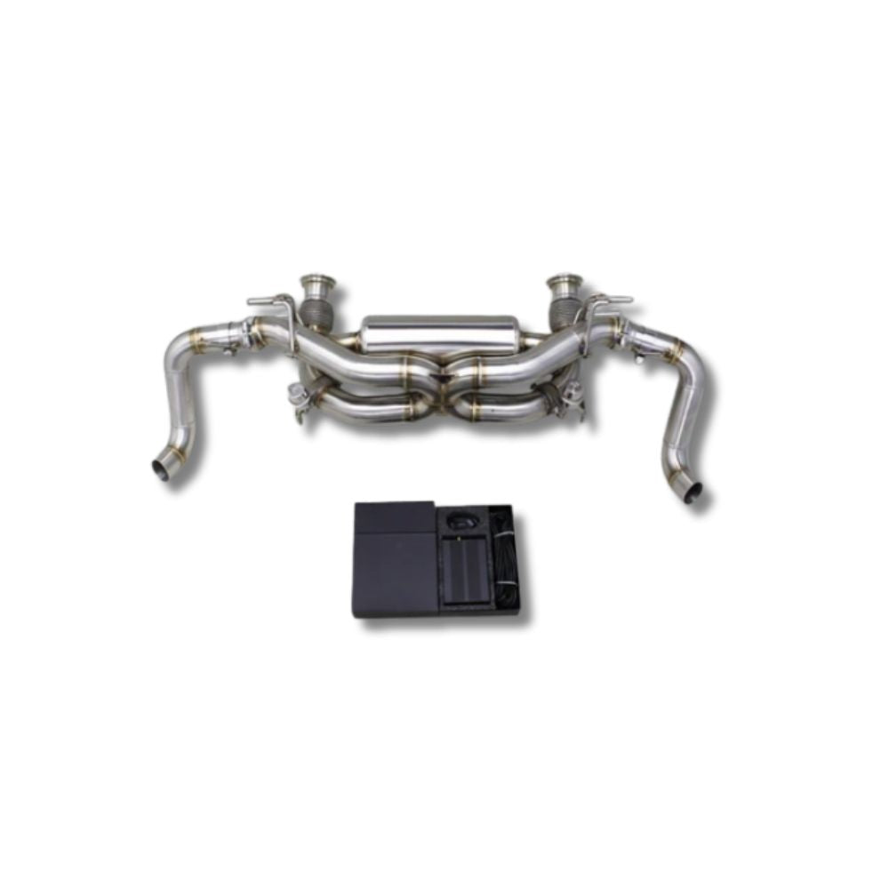 VALVETECH™ AUDI R8 TYPE 4S STAINLESS STEEL VALVED CATBACK EXHAUST SYSTEM