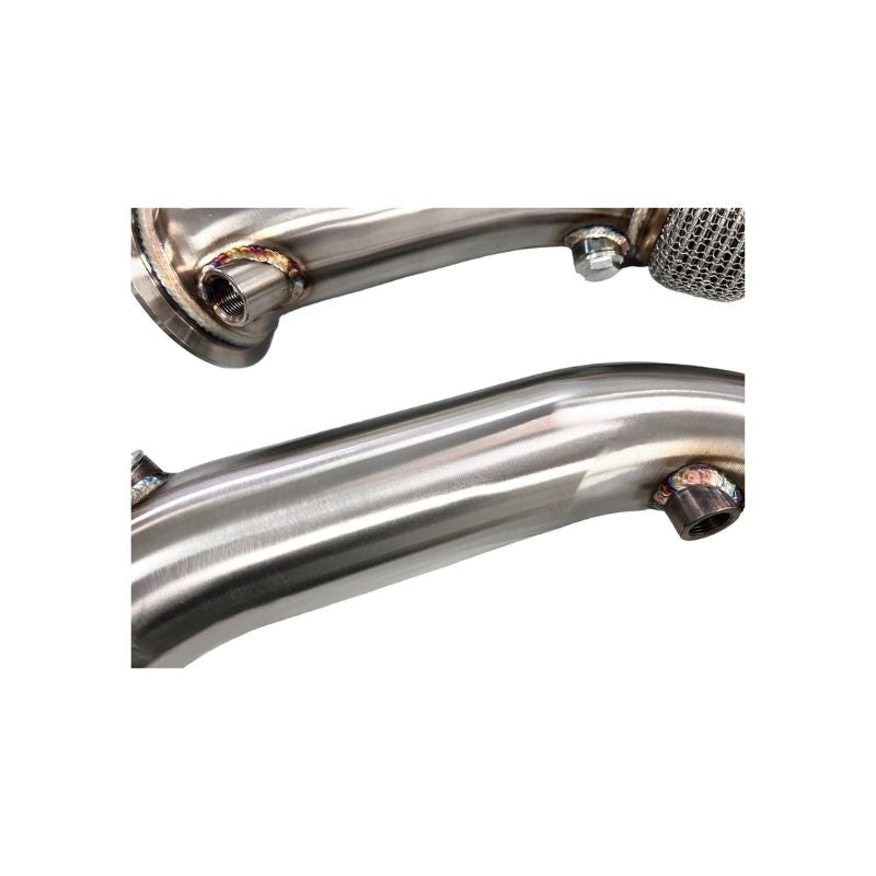 BMW F80 F82 M3 M4 M2C S55 CATLESS DOWNPIPES – OPEN THROTTLE