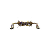 VALVETECH™ AUDI R8 TYPE 4S GOLD/PURPLE TITANIUM VALVED CATBACK EXHAUST SYSTEM