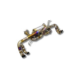 VALVETECH™ AUDI R8 TYPE 4S GOLD/PURPLE TITANIUM VALVED CATBACK EXHAUST SYSTEM