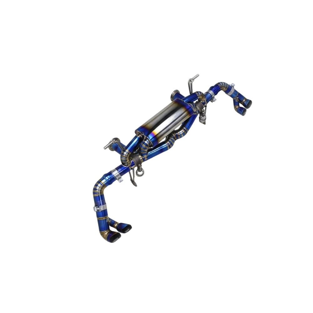 VALVETECH™ AUDI R8 TYPE 4S TITANIUM VALVED CATBACK EXHAUST SYSTEM