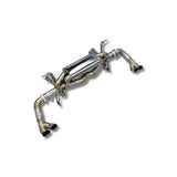 VALVETECH™ AUDI R8 TYPE 4S SILVER TITANIUM VALVED CATBACK EXHAUST SYSTEM