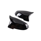 M STYLE GLOSS BLACK MIRROR CAPS FOR BMW F10 F11 F18 5 SERIES F07 5 SERIES GT 6 SERIES F01 F02 7 SERIES