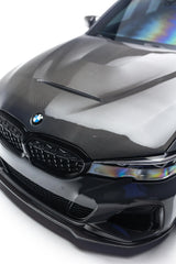 V STYLE CARBON FIBRE FRONT LIP FOR BMW G20 M340I