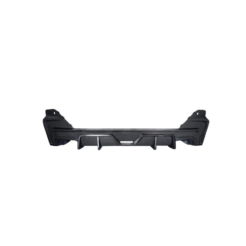 TK STYLE DRY CARBON FIBRE REAR DIFFUSER WITH TAIL THROAT FOR BMW G60 5 SERIES