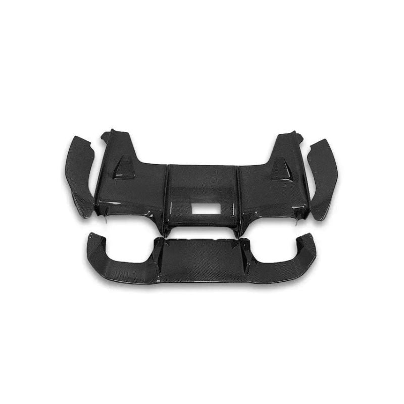 PSM STYLE CARBON FIBRE REAR DIFFUSER FOR BMW F87 M2 / M2C