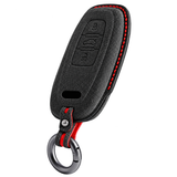 Carbon Black Alcantara key case for Audi - Key Fob Type A