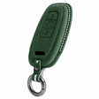 Dark Green Alcantara key case for Audi - Key Fob Type A