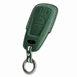 Dark Green Alcantara key case for Audi - Key Fob Type B