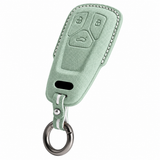 Tundra Green Alcantara key case for Audi - Key Fob Type B