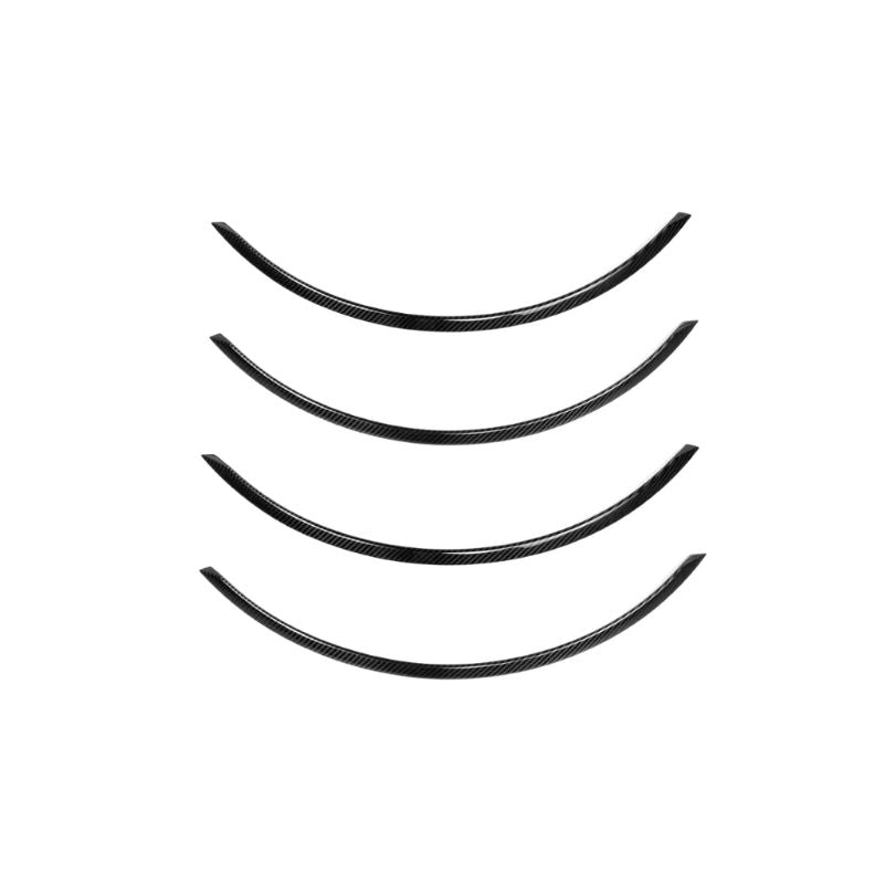 SQ STYLE DRY CARBON FIBRE WHEEL BROW FOR BMW G90 M5