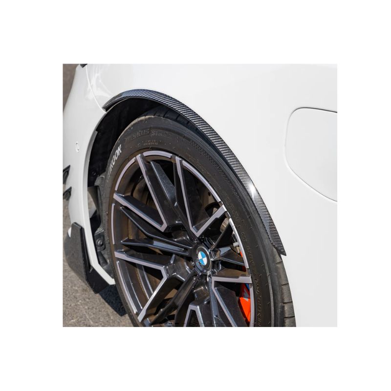 SQ STYLE DRY CARBON FIBRE WHEEL BROW FOR BMW G90 M5