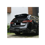 SQ STYLE DRY CARBON FIBRE TOP SPOILER FOR BMW G99 M5
