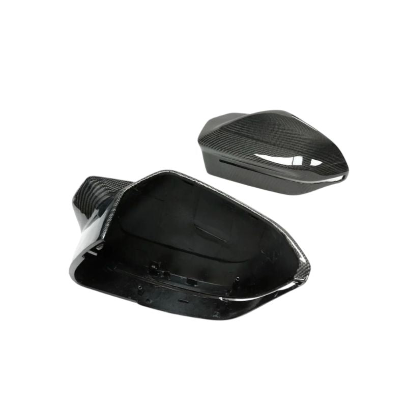 M STYLE WET CARBON FIBRE MIRROR COVER REPLACEMENT (LHD) FOR BMW G60 G68 I5 G70 5 SERIES G90 G99 M5