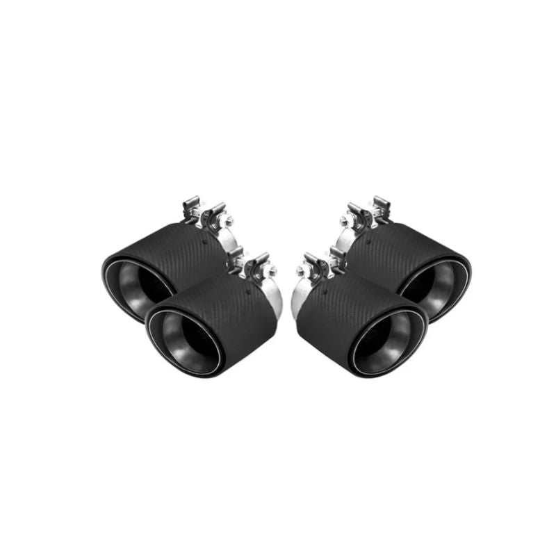 OEM STYLE DRY CARBON FIBRE EXHAUST TIPS FOR BMW G90 M5
