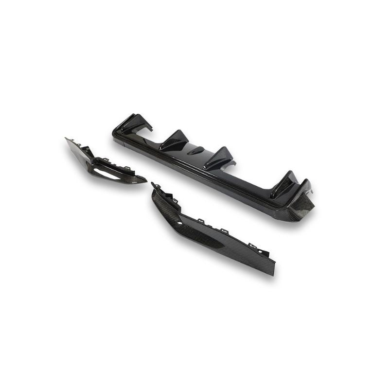3D STYLE CARBON FIBER REAR DIFFUSER FOR BMW G80 M3 / G82 G83 M4