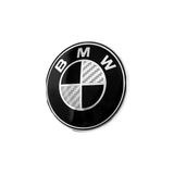 BMW EMBLEM BADGE - BLACK & GREY