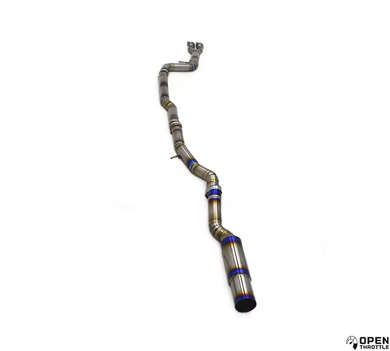 [TITANIUM] BMW F80 M3 F82 M4 Single Exit Exhaust