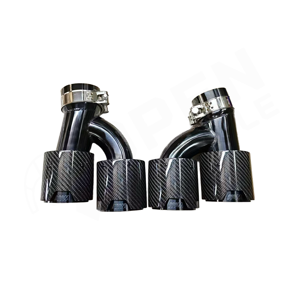 M PERFORMANCE CARBON FIBER EXHAUST TIPS FOR BMW G30 G31 G38 525i 528i 530i 535i 540i