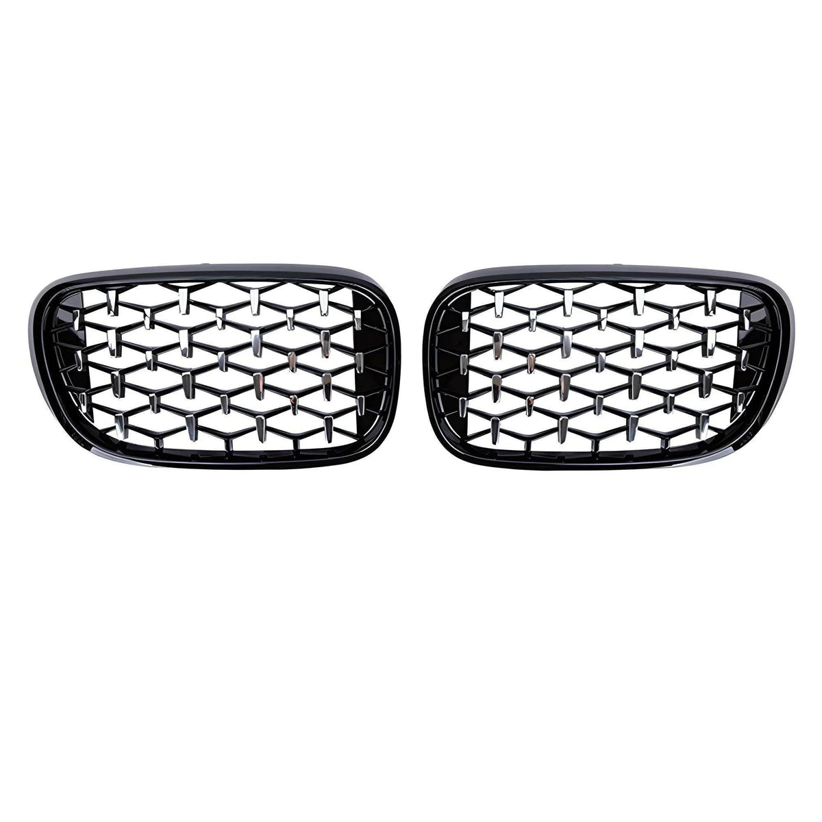 DIAMOND STYLE GLOSS BLACK GRILLE FOR BMW G11 G12 7 SERIES