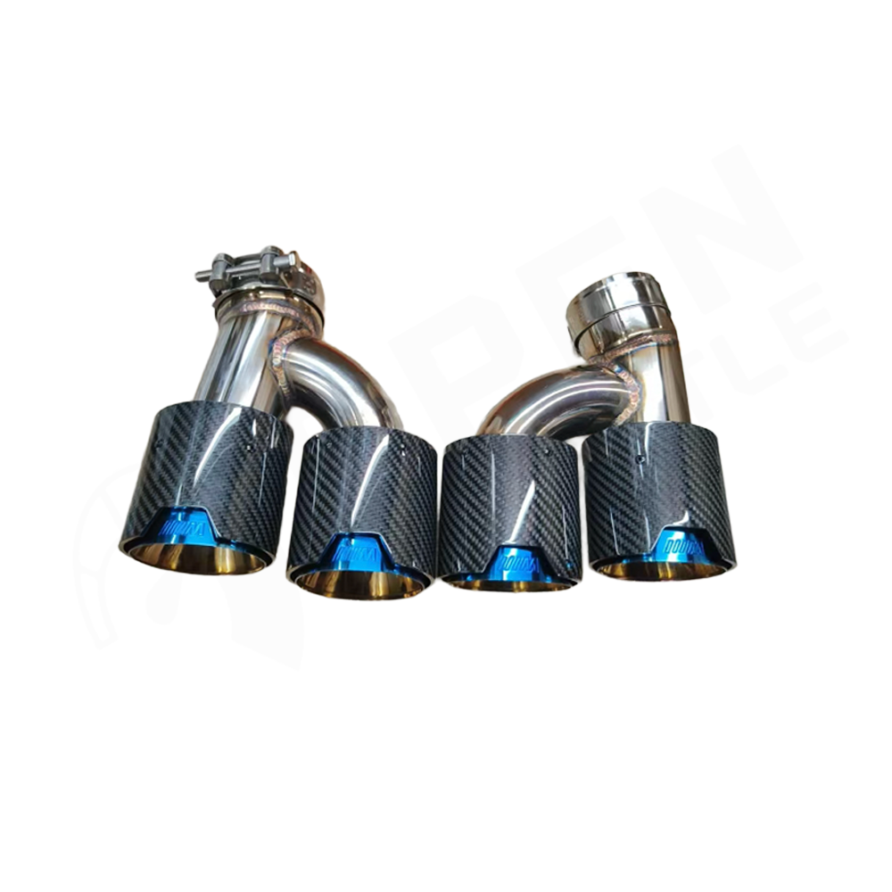 M PERFORMANCE CARBON FIBER EXHAUST TIPS FOR BMW G30 G31 G38 525i 528i 530i 535i 540i