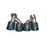 M PERFORMANCE CARBON FIBER EXHAUST TIPS FOR BMW G30 G31 G38 525i 528i 530i 535i 540i